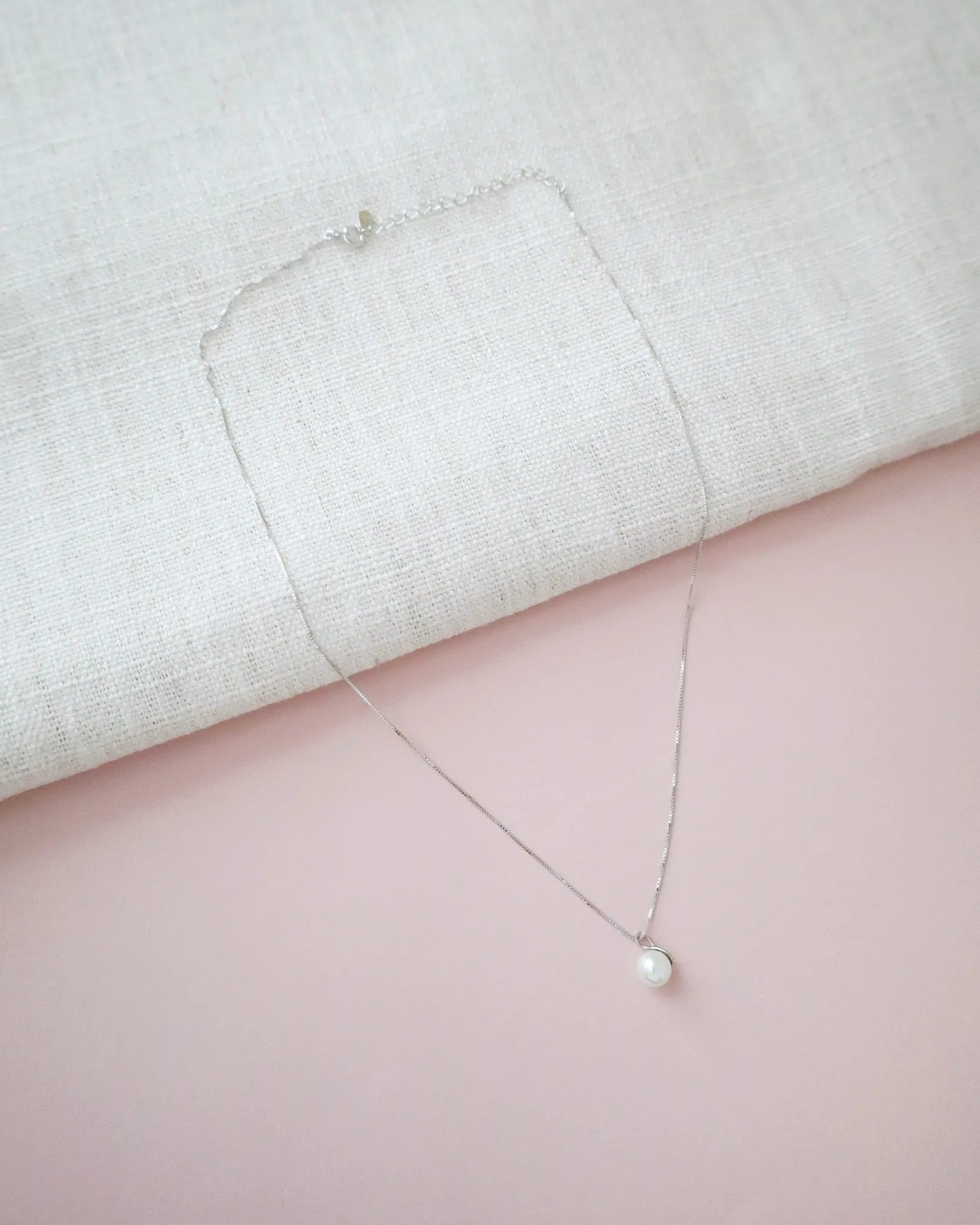 Leah Pearl Necklace