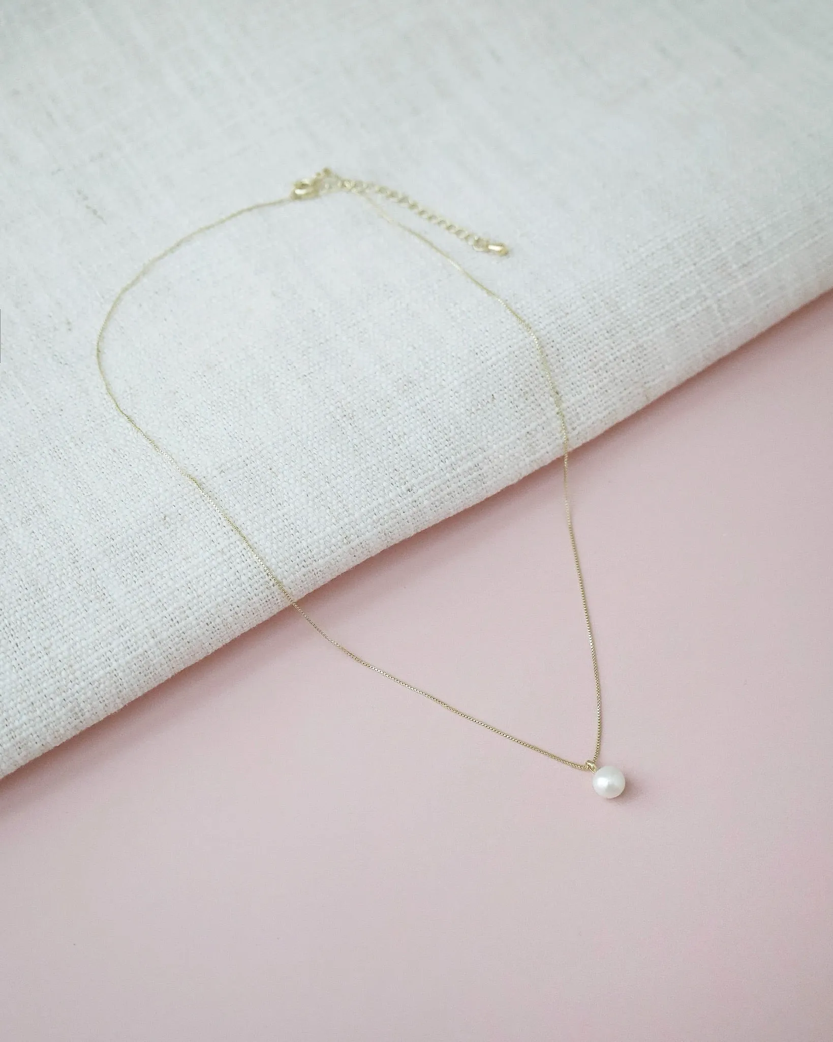 Leah Pearl Necklace