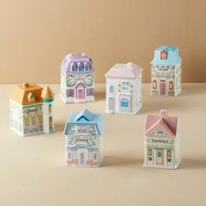 Lenox Spice Village 6-Piece Spice Jar Set #2 CS