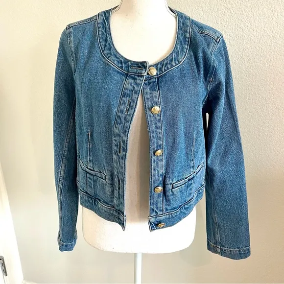 Like New! Denim Button-Up Women's Jacket