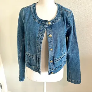Like New! Denim Button-Up Women's Jacket