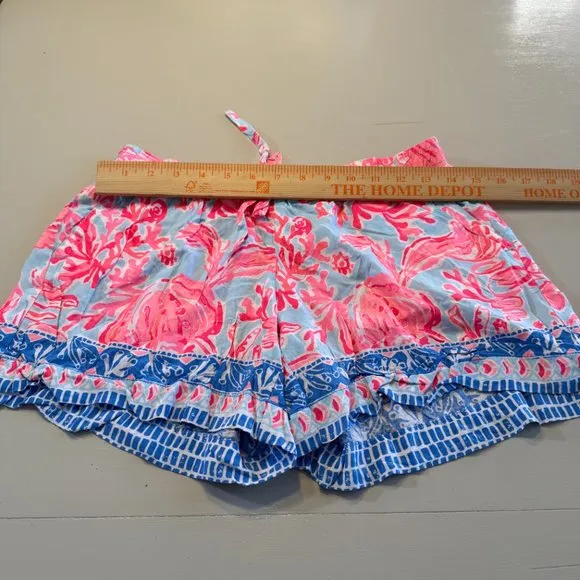 Lilly Pulitzer Katia Mid-Rise Shorts Size Small