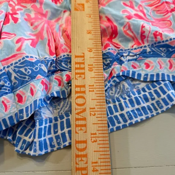 Lilly Pulitzer Katia Mid-Rise Shorts Size Small