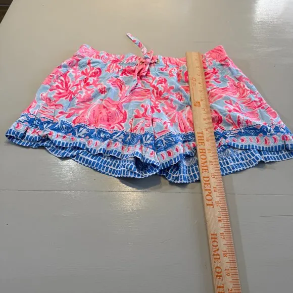 Lilly Pulitzer Katia Mid-Rise Shorts Size Small