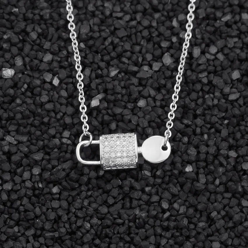 Lock and Key Necklace