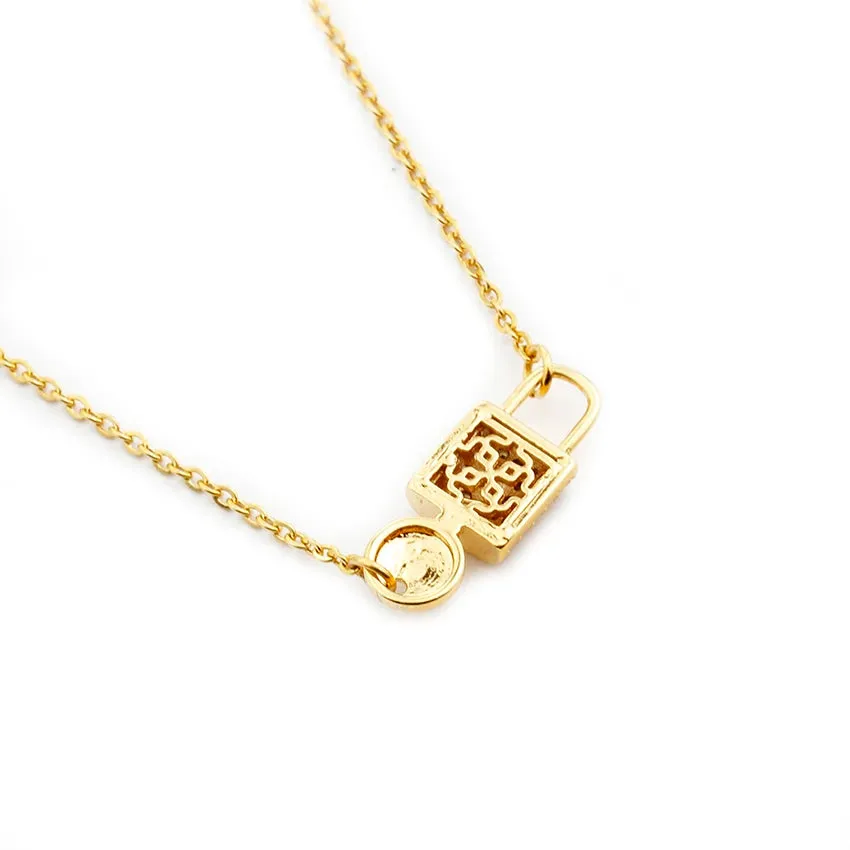 Lock and Key Necklace