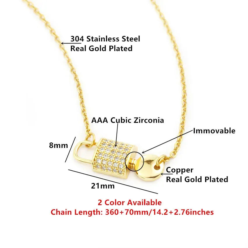 Lock and Key Necklace