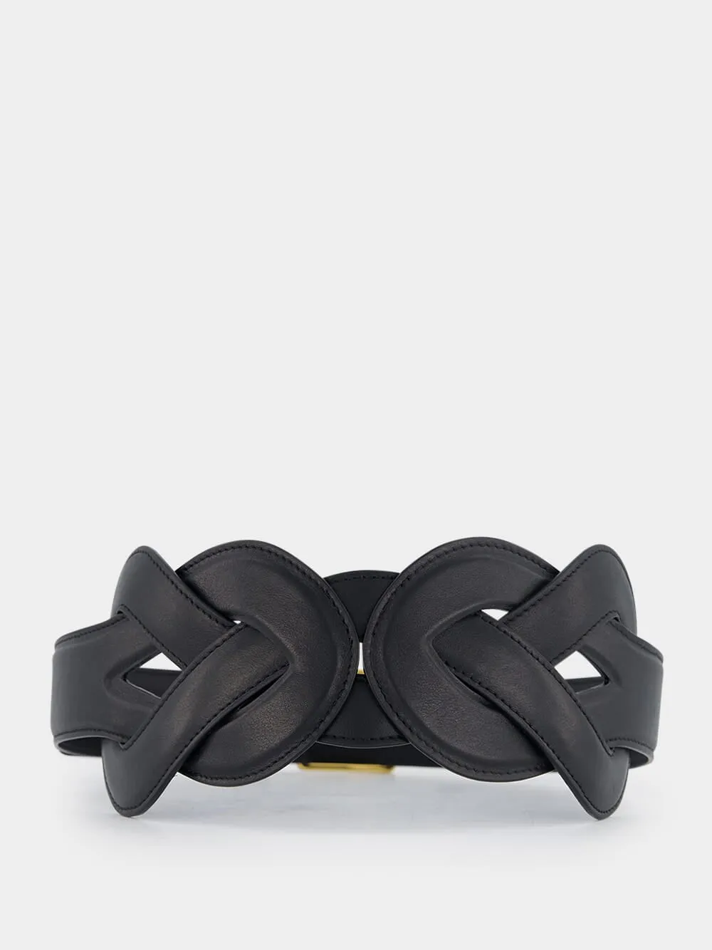 Loopy Belt Calf Leather Black