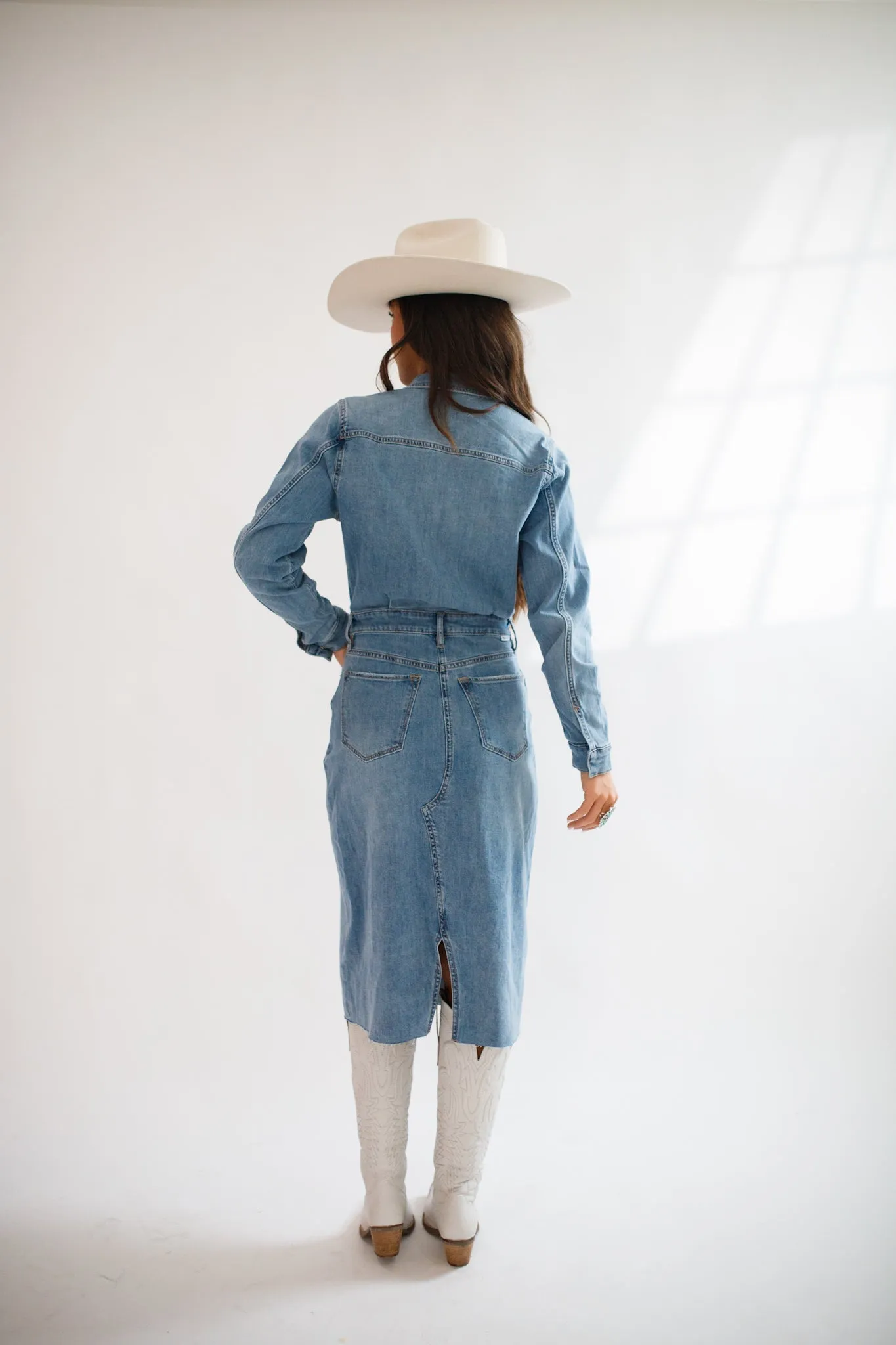 Lulu Denim Shirtdress