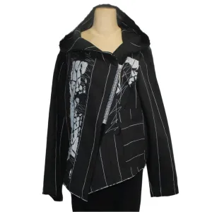 Mara Gibbucci Jacket, Hoodie, Black/White S & L