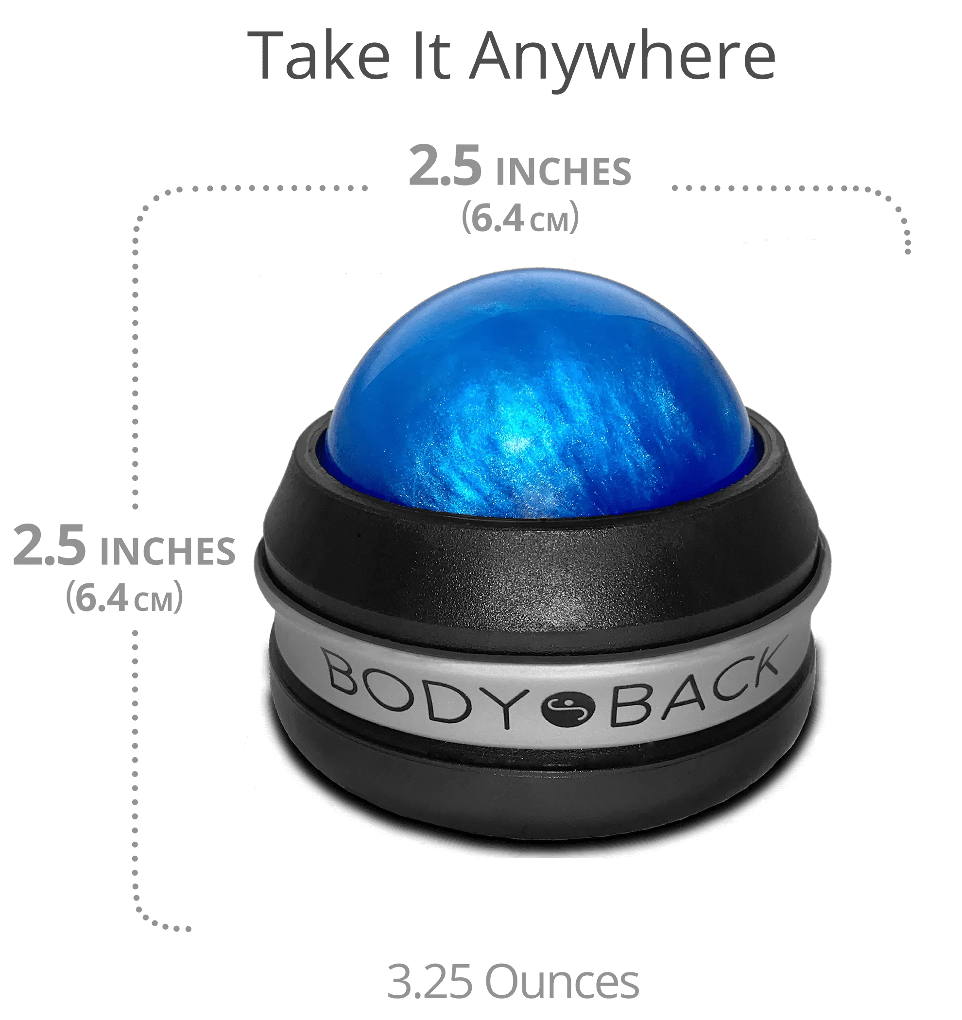 Massage Roller Ball - Handheld Self Massage Therapy Tool