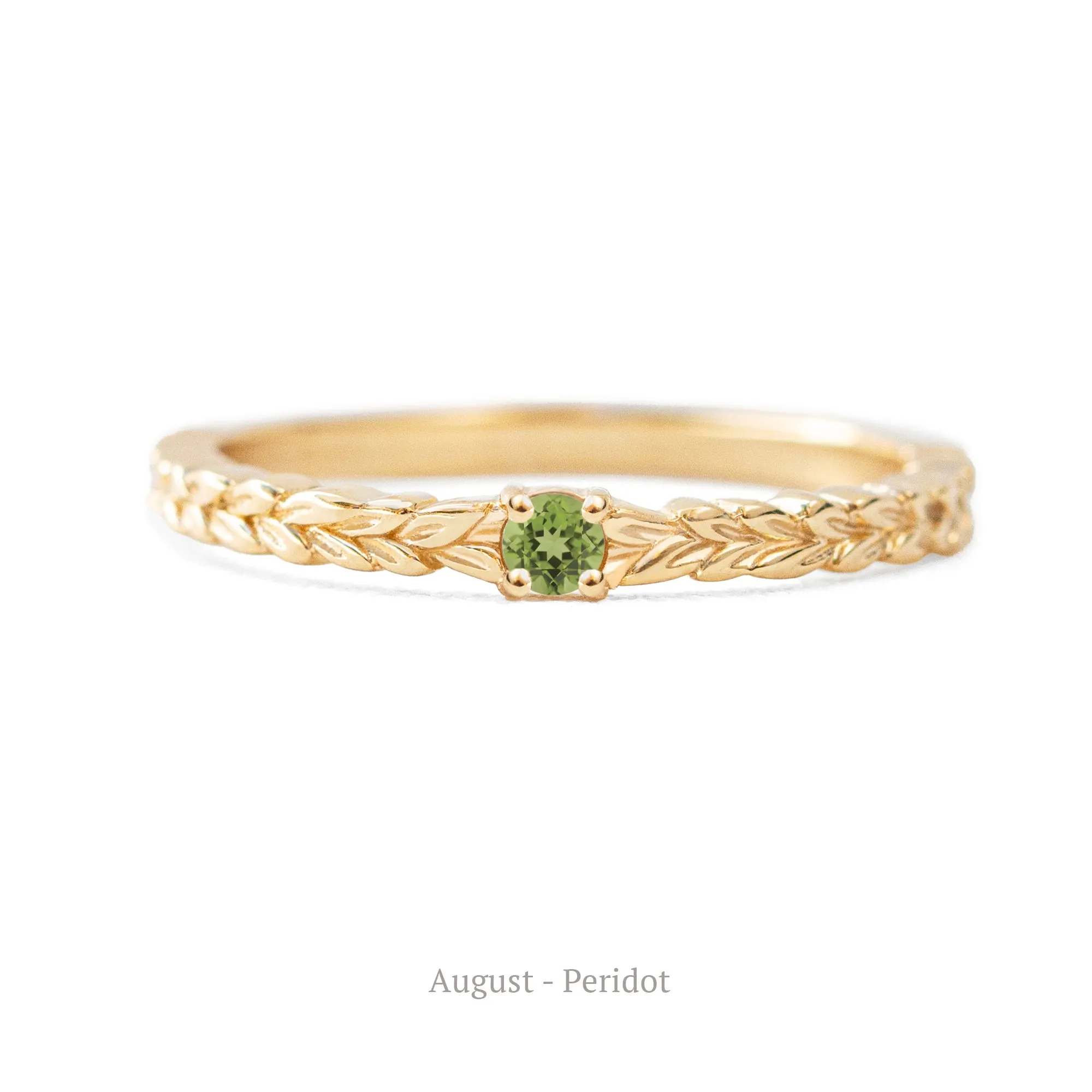 Meadow Birthstone Ring