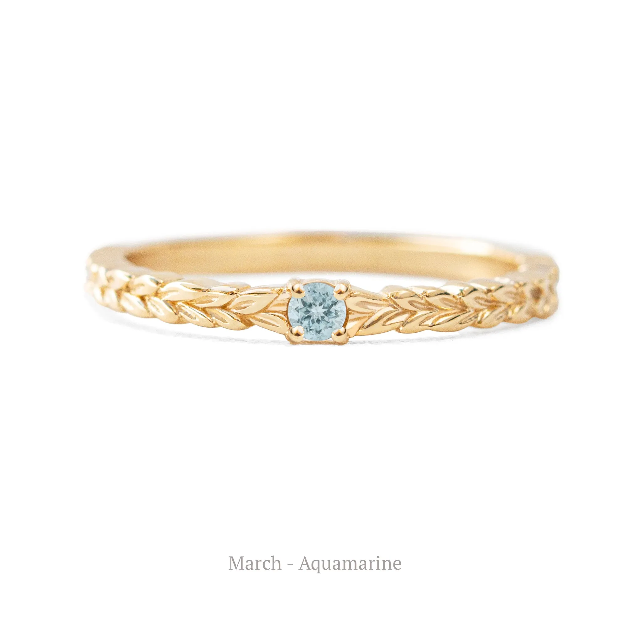 Meadow Birthstone Ring