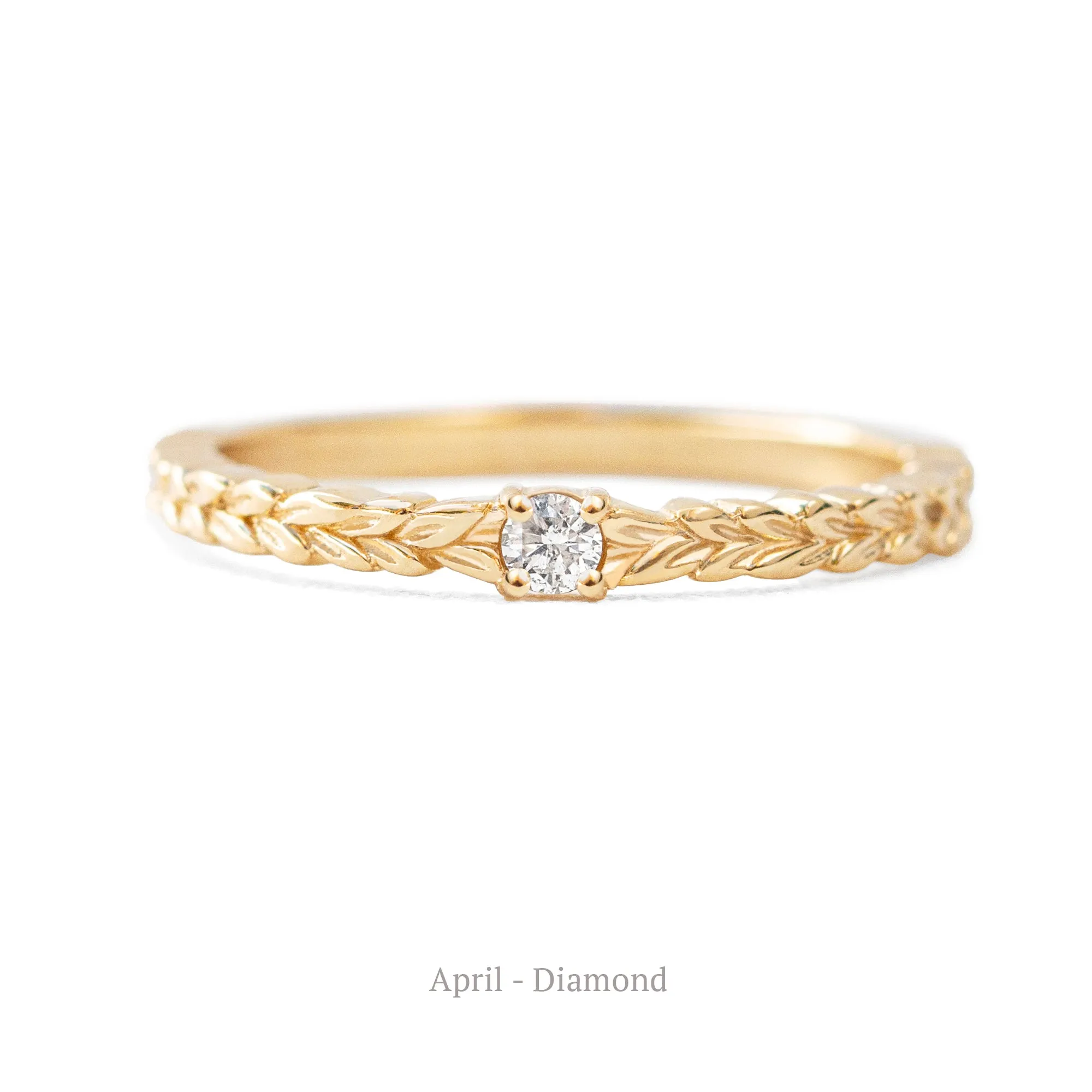 Meadow Birthstone Ring