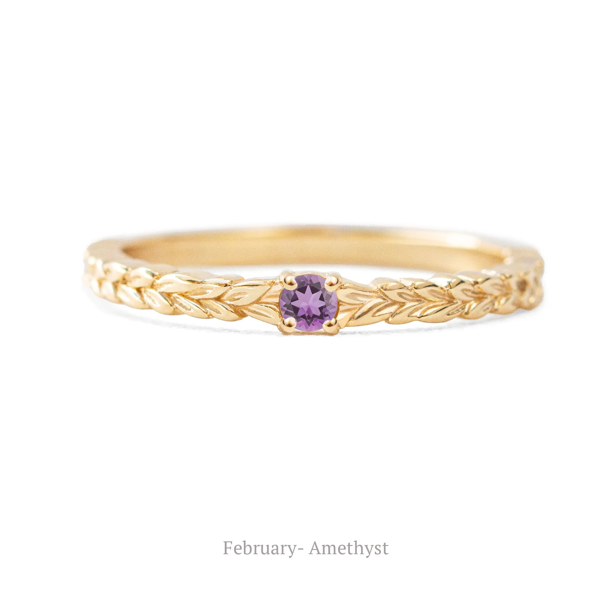 Meadow Birthstone Ring