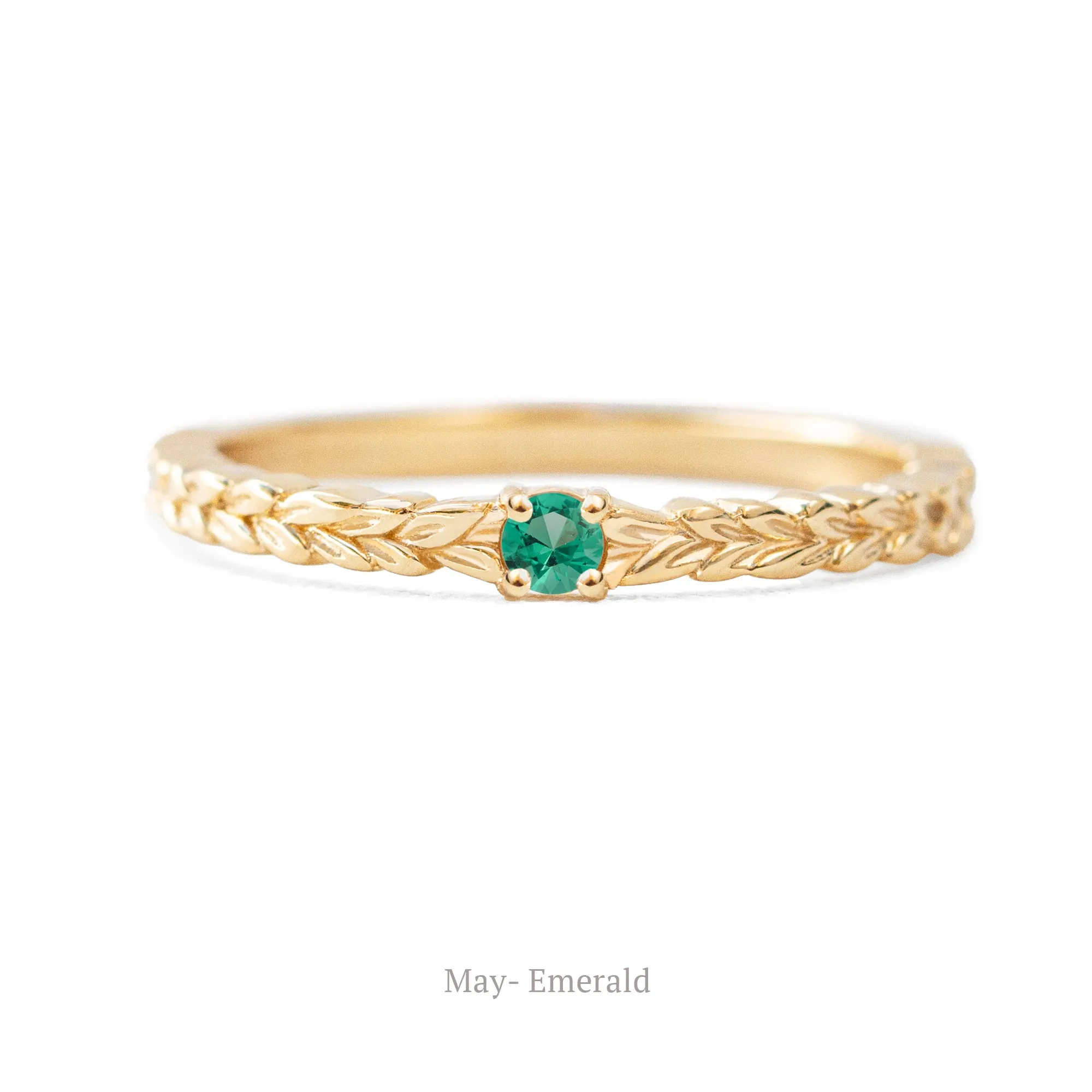 Meadow Birthstone Ring