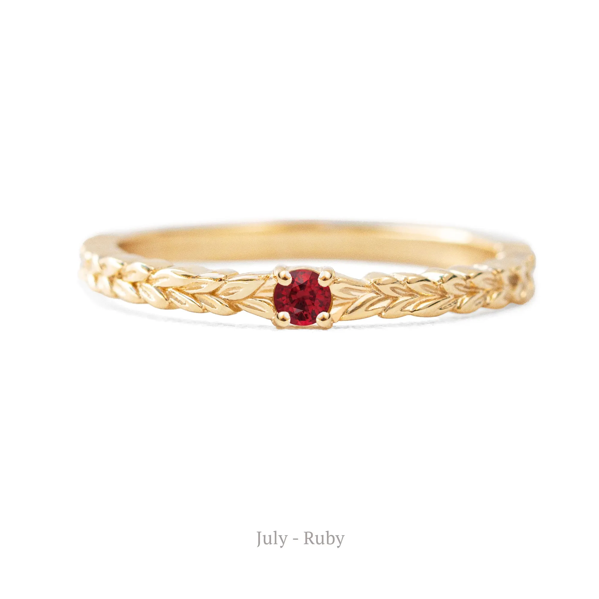 Meadow Birthstone Ring