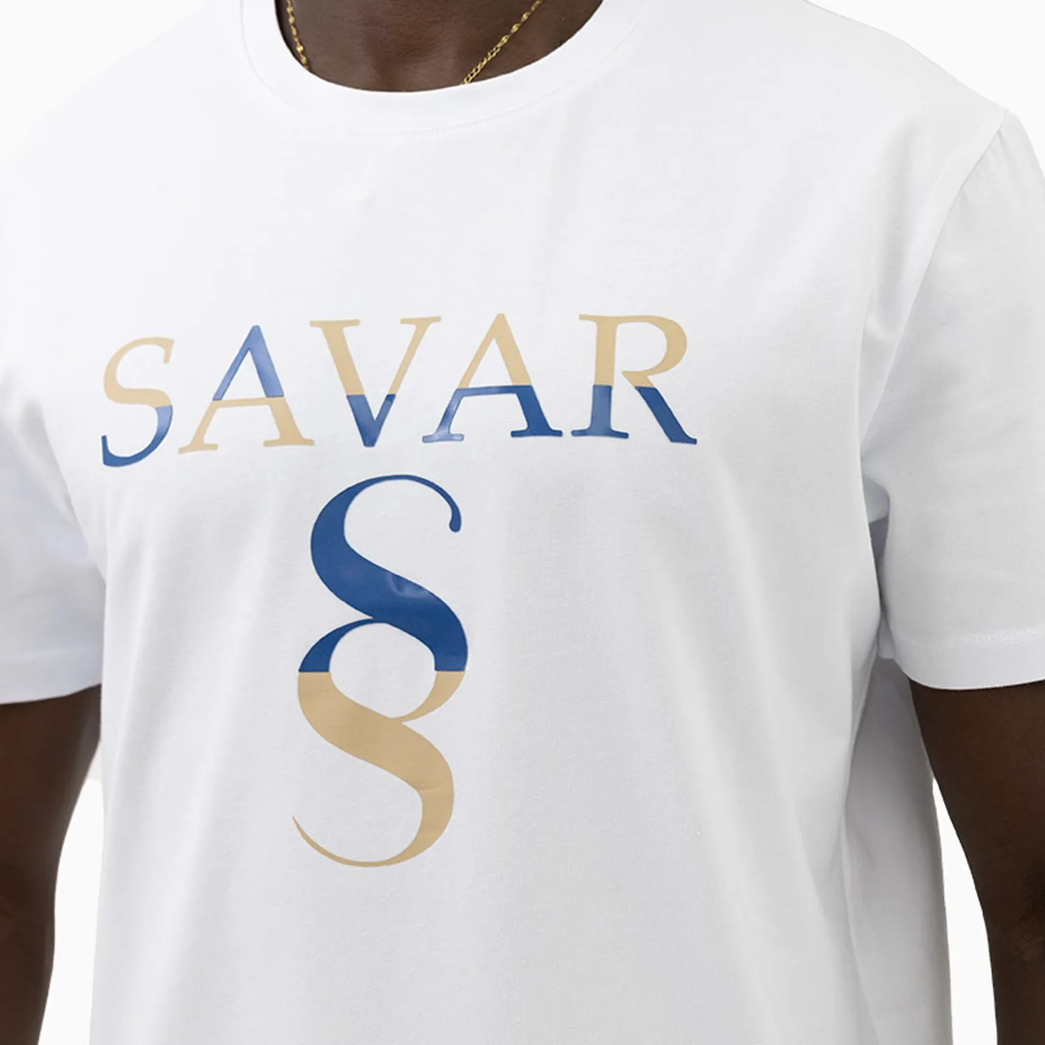 Men's Double S Logo Short Sleeve T-Shirt
