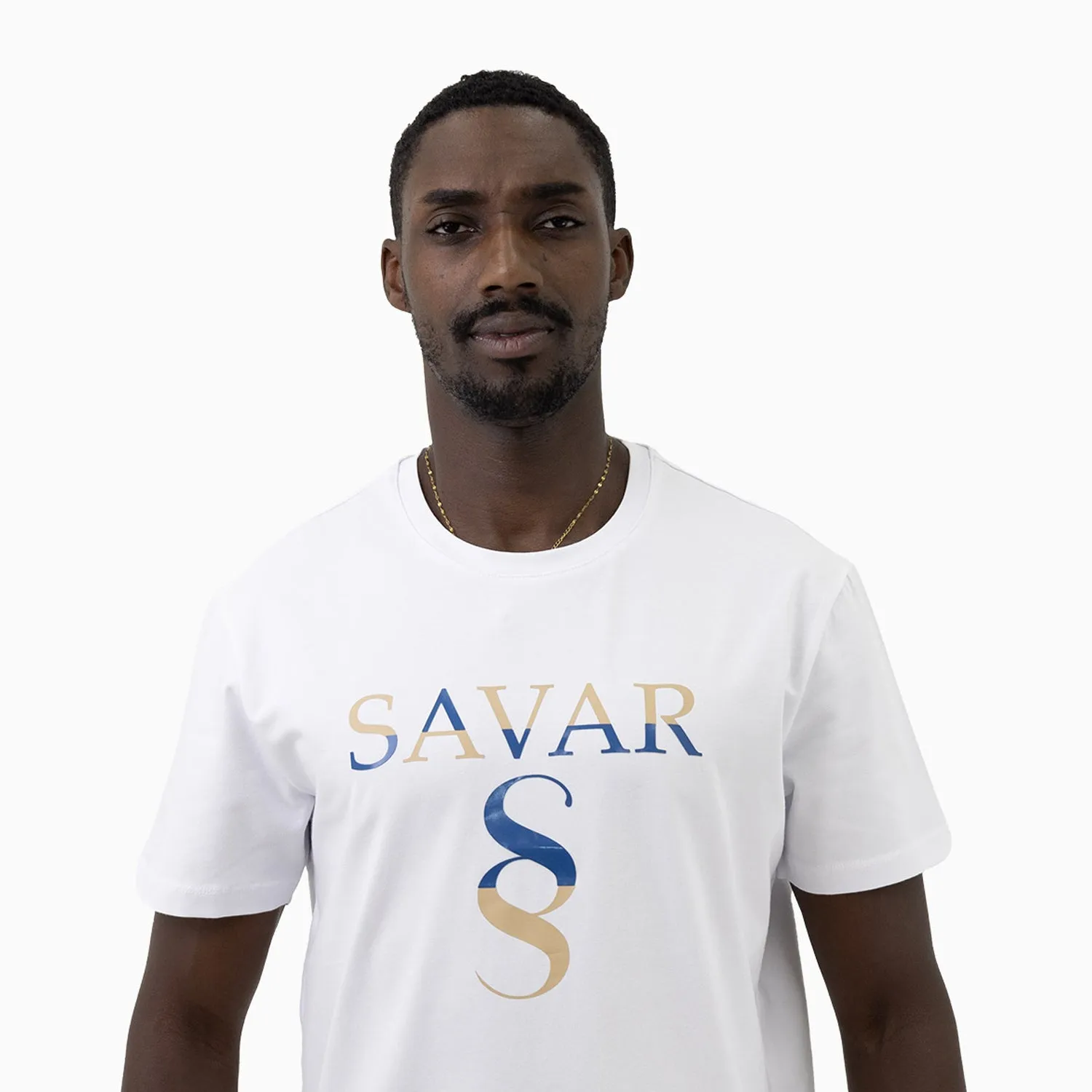 Men's Double S Logo Short Sleeve T-Shirt