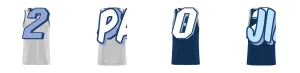 Miami Core Reversible Basketball Singlet Design Your Own Custom