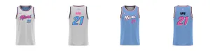 Miami Core Reversible Basketball Singlet Design Your Own Custom