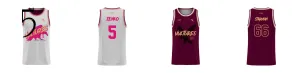 Miami Core Reversible Basketball Singlet Design Your Own Custom