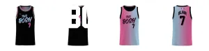 Miami Gradient Core Reversible Basketball Singlet Design Your Own Custom