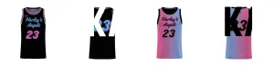 Miami Gradient Core Reversible Basketball Singlet Design Your Own Custom