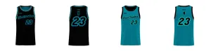 Miami Gradient Core Reversible Basketball Singlet Design Your Own Custom