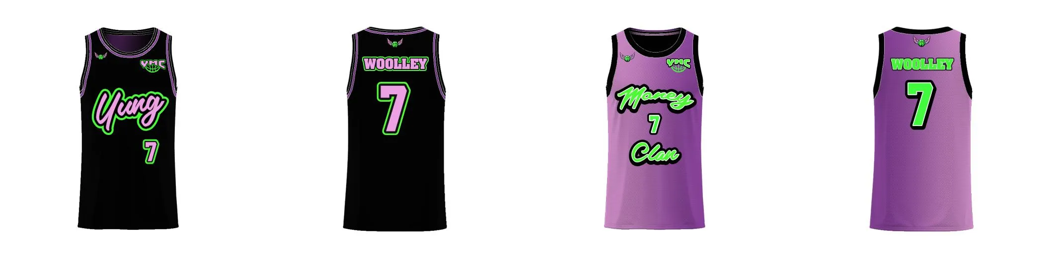 Miami Gradient Core Reversible Basketball Singlet Design Your Own Custom