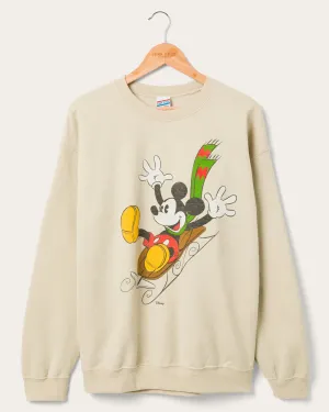 Mickey Sledding Flea Market Fleece