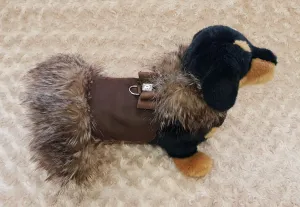 Microsuede Fur Coat