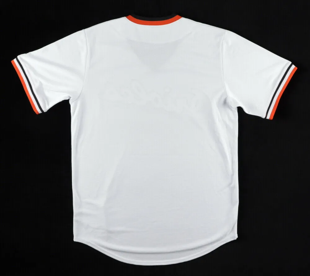 Miguel Tejada Signed Orioles Jersey Inscribed "6x All Star" Schwartz Sports COA