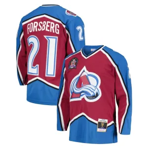 Mitchell & Ness Blue Line Vintage Senior Jersey - Peter Forsberg