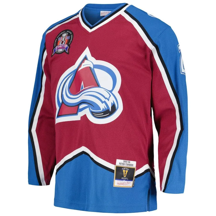 Mitchell & Ness Blue Line Vintage Senior Jersey - Peter Forsberg