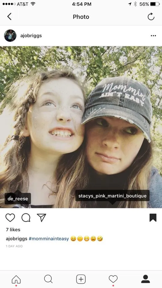 Mom hats Mommin aint easy Embroidered gray trucker cap