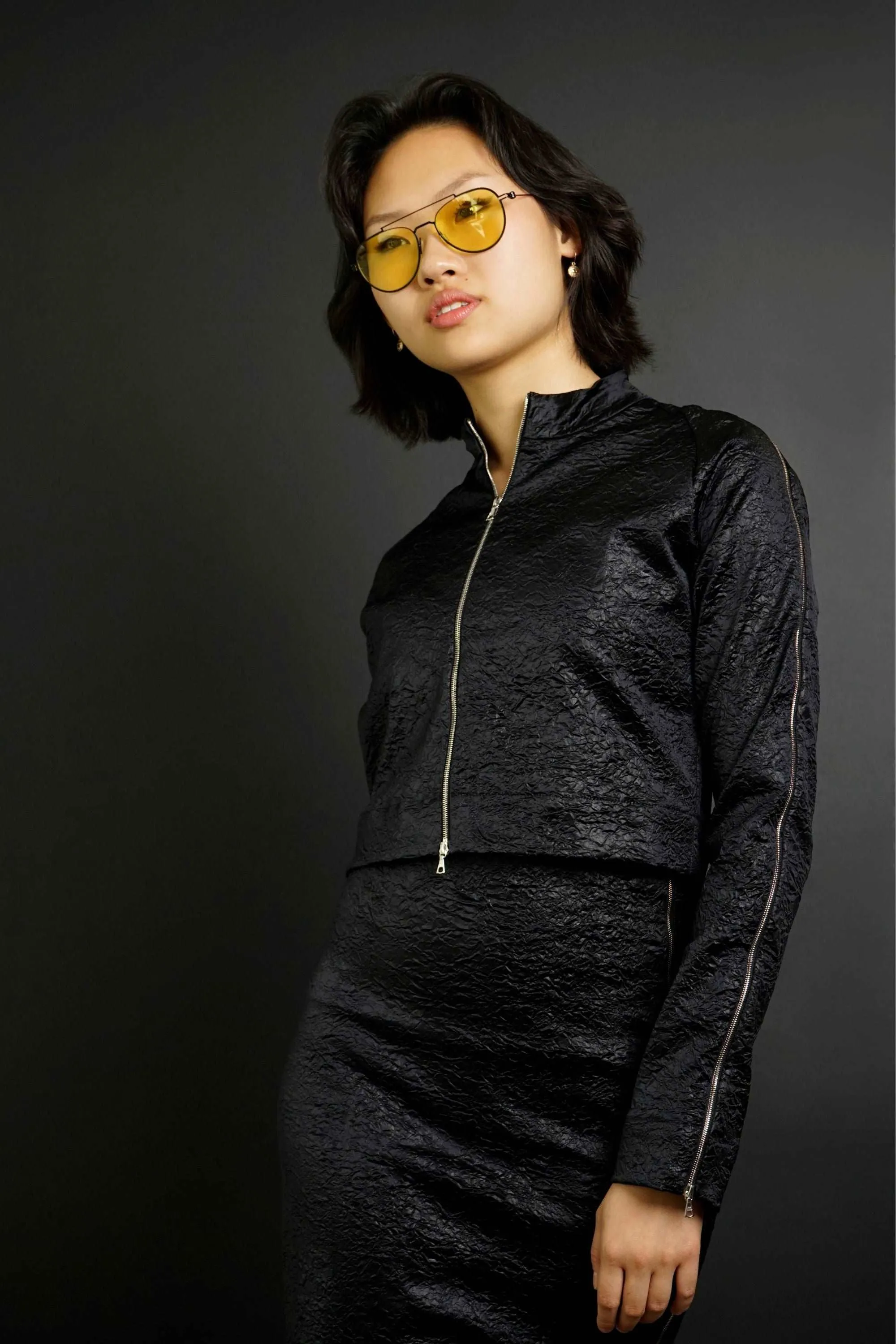Mood Crinkle Top/Jacket