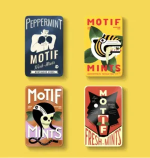 Motif Mints Nostalgic Vibes
