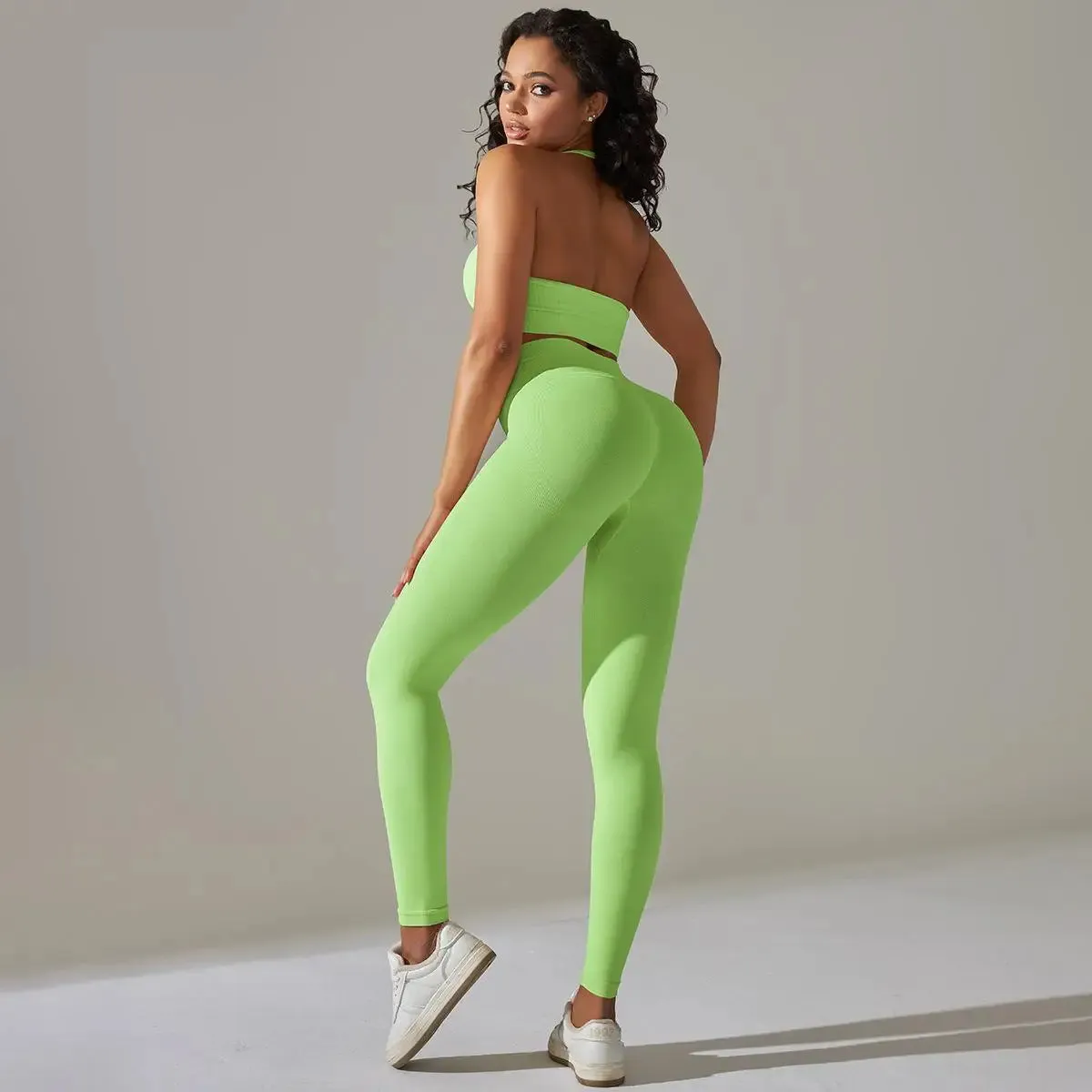 Move Like Diva Seamless Gym Sports Suits Set