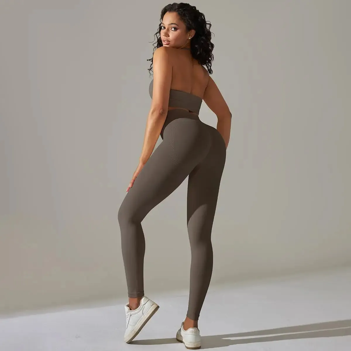 Move Like Diva Seamless Gym Sports Suits Set