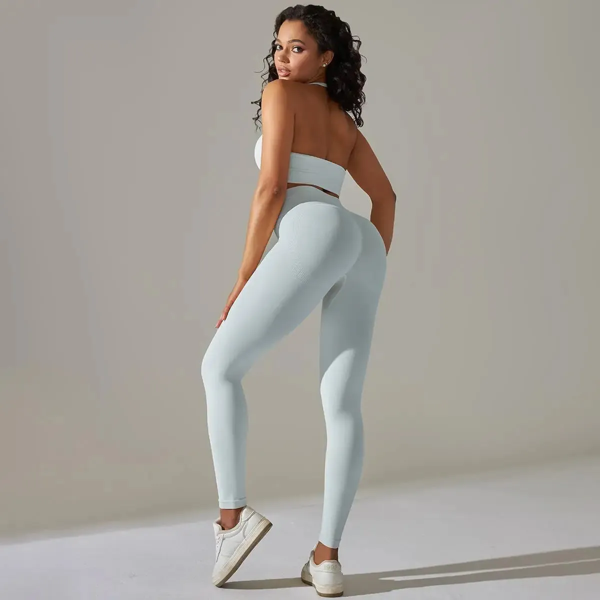 Move Like Diva Seamless Gym Sports Suits Set