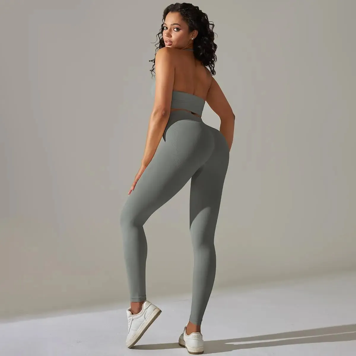 Move Like Diva Seamless Gym Sports Suits Set