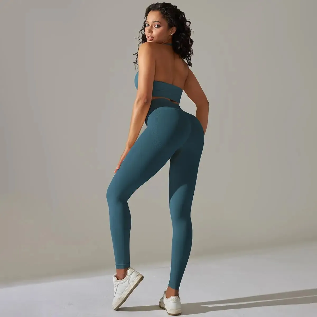 Move Like Diva Seamless Gym Sports Suits Set