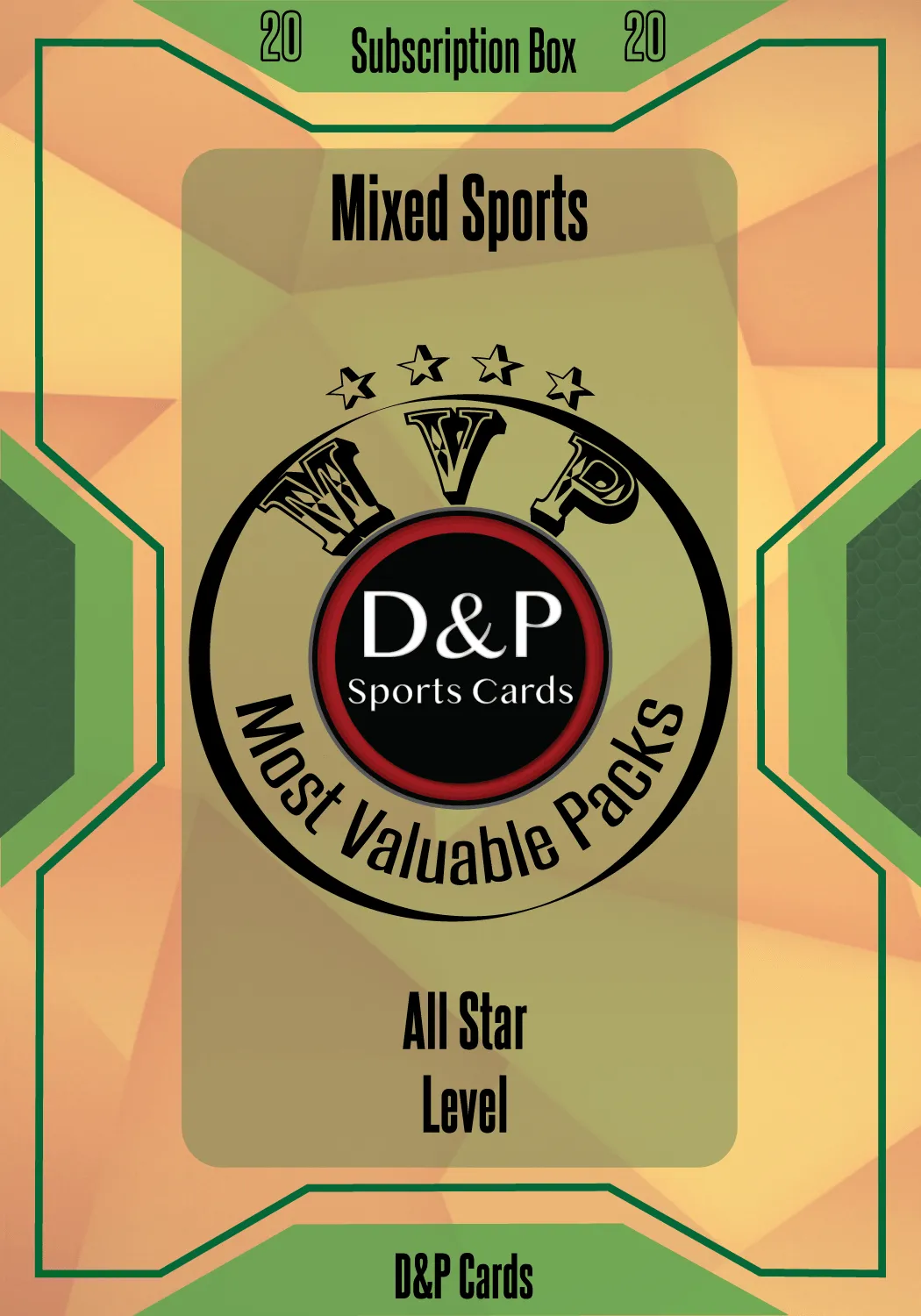 MVP Subscription Box - Mixed Sports - All Star Level - One Time Purchase