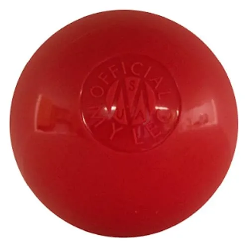 Mylec Hot Weather Hockey Balls, (Pack of 6) RED