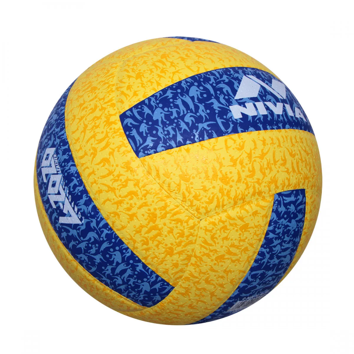 NIVIA G2020 Volleyball Size – 4 (Yellow / Blue)