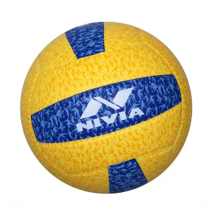 NIVIA G2020 Volleyball Size – 4 (Yellow / Blue)