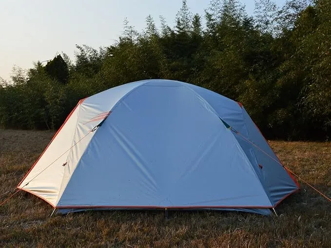 NTK Colorado GT 2/4/6/8 Person Outdoor Dome Family Camping Tent 100% Waterproof, Easy Assembly, Durable Fabric Full Coverage Rainfly - Micro Mosquito Mesh