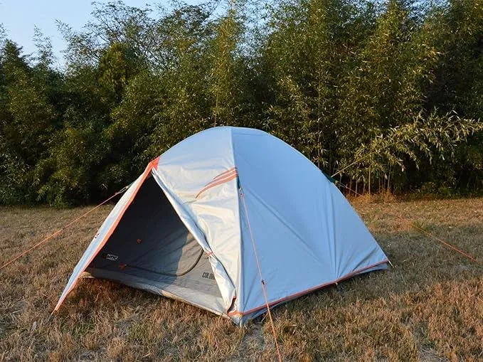 NTK Colorado GT 2/4/6/8 Person Outdoor Dome Family Camping Tent 100% Waterproof, Easy Assembly, Durable Fabric Full Coverage Rainfly - Micro Mosquito Mesh