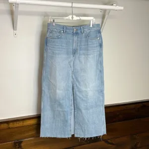 NWT Madewell Rilee Denim Midi Skirt in Fitzgerald Wash- 29